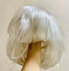 カツラ 白 ボブ
