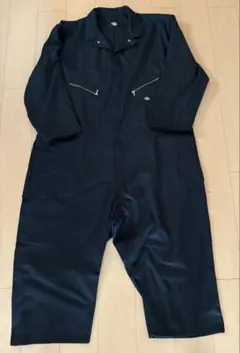 DICKIES 大きいサイズ 長袖カバーオール 黒　4XL ➀