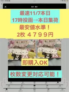 サンリオピューロランド 株主優待券 2枚
