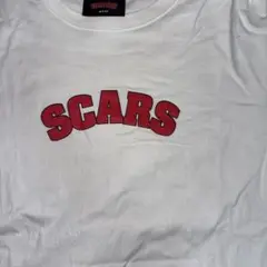 SCARS スカーズ Official Tシャツ Hiphop 白 XL アーチ