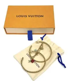 LOUIS VUITTON クレオール スイートモノグラムフープピアス