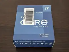 未開封新品　Intel Core i7 12700K