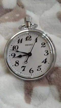 【特価品！】［SEIKO］懐中時計 7C21-0A21(稼動品)