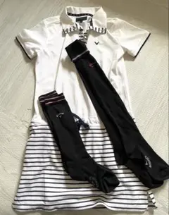 お値下げ中【まとめ割可能】 【靴下2点付き】キャロウェイ　ワンピース