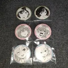 甘神さんちの縁結び　甘神三姉妹　原作缶バッジ　6点セット