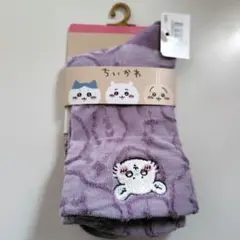 ちいかわ フロート刺繍クルーソックス レディース用　モモンガ