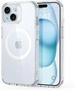 ESR iPhone15 plus スマホケースクリア