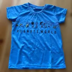 スヌーピー　PEANUTS WORLD 速乾性Tシャツ 120