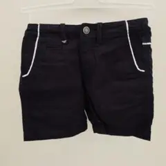 美品　アルマーニ　Armani ショートパンツ ホワイトパイピング　94センチ