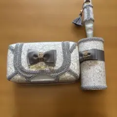 ティッシュボックスカバーとリントローラーセット