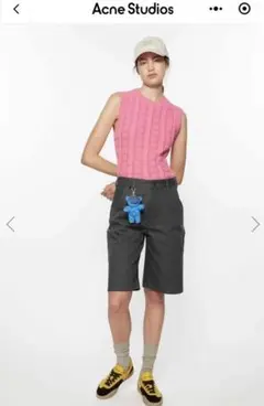 Acne Studios ぬいぐるみ型キーホルダー 箱付き