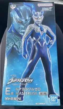 一番くじ　ウルトラマンゼロ　E賞 ルナミラクルゼロ MASTERLISE