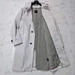 Theory ステンカラーコート ライナー アイボリー L
