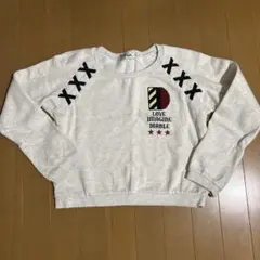 Diable スウェットトレーナー 2サイズ ライトグレー
