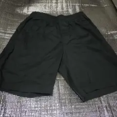 美品【UNIQLO】ドライストレッチイージーショーツ　S　ダークグレー