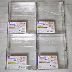 【新品未使用】ダイソー 壁にも付けられるディスプレイケース 3段 4個セット