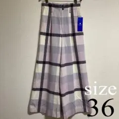 ⊱未使用⊰ BLUE LABEL・ワイドパンツ・size36