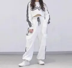 新品 キッズ セットアップ ダンス 【338】
