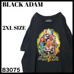 映画 ブラックアダム Tシャツ ムービー DCコミック スーパーヒーロー 2XL