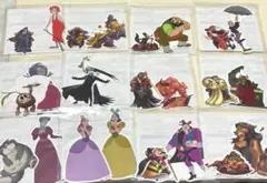 ラッキーくじ ヴィランズ 2024ステッカー12種