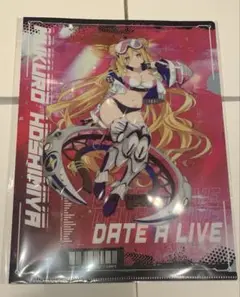 星宮六喰　クリアファイル　デート・ア・ライブ TSUTAYA AXGRIT