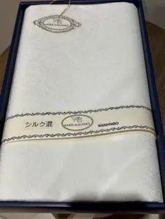 日清紡 シルク混 ジャガードシーツ140×240cm