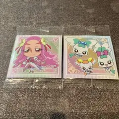 プリキュアシールウエハース2弾　　2枚セット⑤
