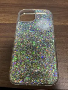 kate spade グリッターソフトケース　iPhone15