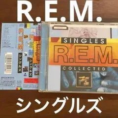 R.E.M.　シングルズ SINGLES Collected ベスト盤CD