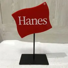 Hanes 赤いディスプレイスタンド