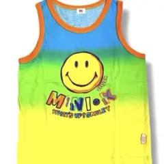 【美品】MINI-K ミニケー　タンクトップ　130センチ　黄色　イエロー
