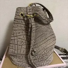 新品未使用⭐︎エレファント象革レザーショルダーバッグ