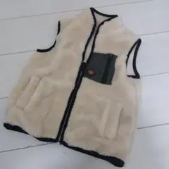 NEXT フリースベスト 3-4歳 クリーム