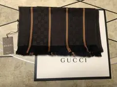 GUCCI グッチ マフラー 268941/4G704 箱付き
