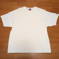 Champion ホワイト Tシャツ XLサイズビッグシルエット