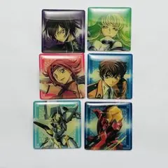 コードギアス ピンバッジ 6個セット