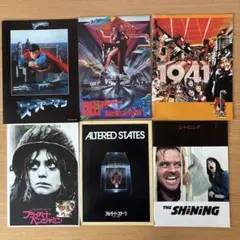 映画パンフレット　6冊
