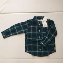 【未使用】ミキハウス　長袖シャツ　100cm