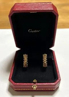 ※本日最終値下げしております!※ カルティエ ピアス クラッシュドゥカルティエ