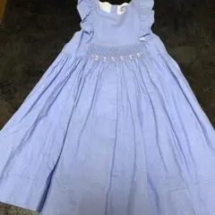 ブルーワンピース4歳用