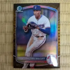 SEBASTIAN WALCOTT 2025 topps mlb chrome