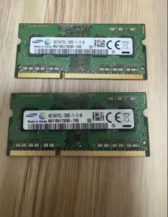 SAMSUNG 4G PC3L 12800S(中古)2枚セット