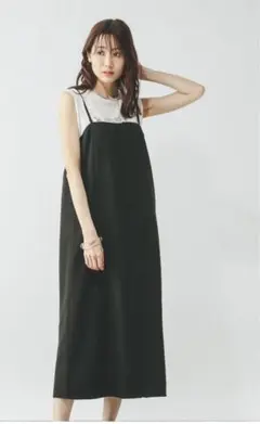 グローバルワーク 選べるシルエットキャミワンピース