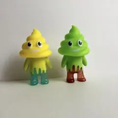 うんちくん うんちマン うんこマン ソフビ マスコット フィギュア 2つセット