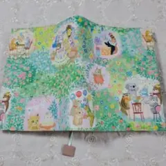 ◇ブックカバー文庫本サイズ◇yukiemonメルシーン
