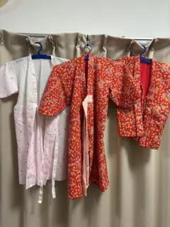 子供用75　着物　半天　じゅばん　セット