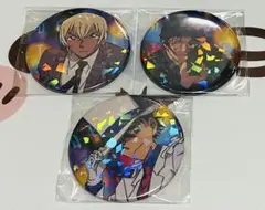 セット最安値☆名探偵コナン ホログラム缶バッジ 赤井秀一 安室透 降谷零 キッド