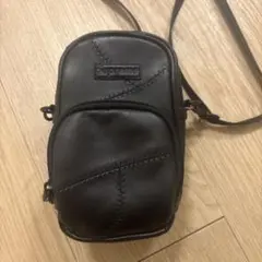 美品 Supreme シュプリーム 19FW パッチワーク ショルダーバック Supreme シュプリーム 19FW Patchwork Leather Small Shoulder