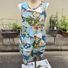 トリリチャード アウラニディズニー　アロハワンピース　XL
