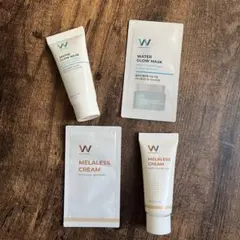 WATER GLOW MASK & MELESS CREAM セット